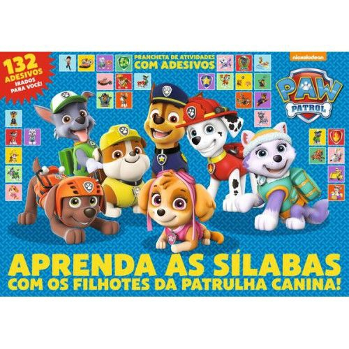 Kit diversão - livro patrulha canina + jogos, pintando E brincando  alfabetização 4 em Promoção na Americanas