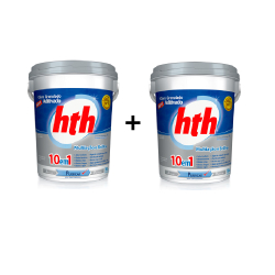 Kit hth com 2 Unidades do Cloro Aditivado Brilliance 10 em 1 - 10Kg Menor preço em Kit hth com 2 Unidades do Cloro Aditivado Brilliance 10 em 1 - 10Kg