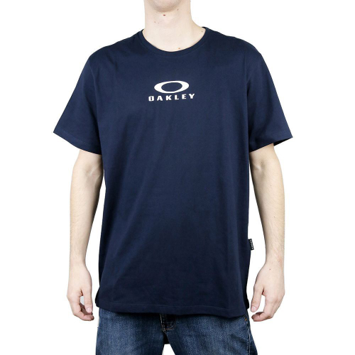 Camiseta oakley masculina bark new tee azul marinho em Promoção na  Americanas