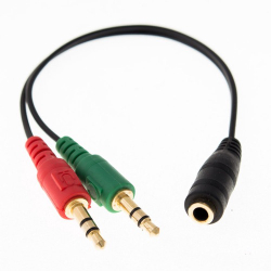 Cabo Adaptador P3 Fêmea Para 2 P2 Macho Fone E Microfone é boa?