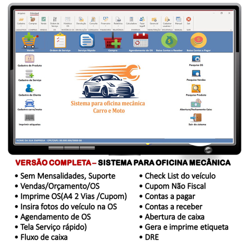 Programa Ordem De Serviço E Vendas E Estoque V3.0