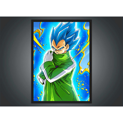 Quadro decorativo Desenho Majin Boo Dragon Ball Arte para sala quarto em  Promoção na Americanas