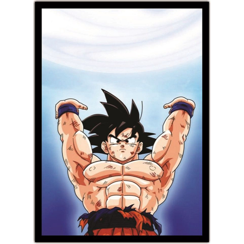 Quadro decorativo emoldurado Goku Super Sayajin Dragon Ball Arte para  quarto sala no Shoptime