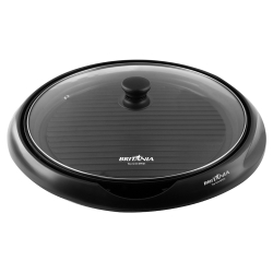 Panela Elétrica Top Grill Britânia BPE01 Preto 1200W 110v Menor preço em Panela Elétrica Top Grill Britânia BPE01 Preto 1200W 110v