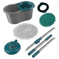 Mop Giratório Fit 3 Em 1 Balde Spin Flash Limp 3 Refis Menor preço em Mop Giratório Fit 3 Em 1 Balde Spin Flash Limp 3 Refis