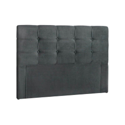 Cabeceira Cama Box Estofada Casal Casal Clean Suede Cinza - Simbal Menor preço em Cabeceira Cama Box Estofada Casal Casal Clean Suede Cinza - Simbal