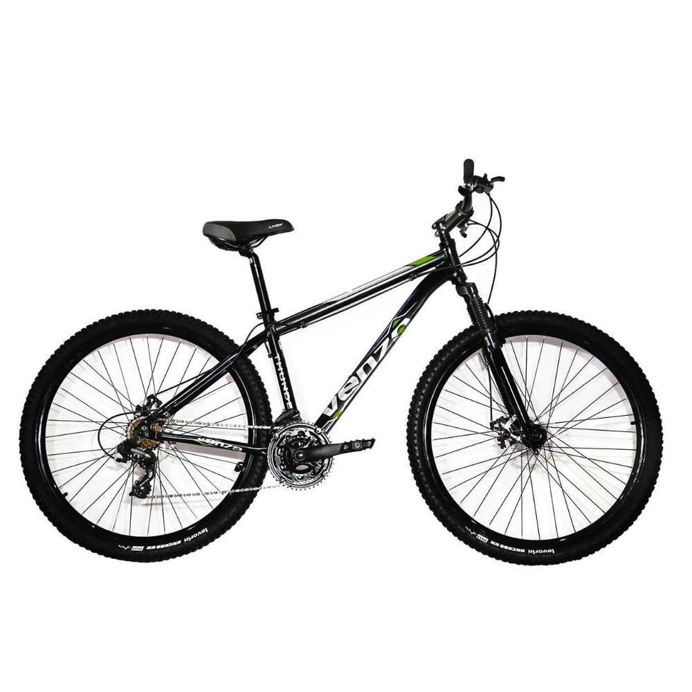 Bicicleta Aro 29 Venzo Thunder 27v Hidr ulico K7 e Trava em