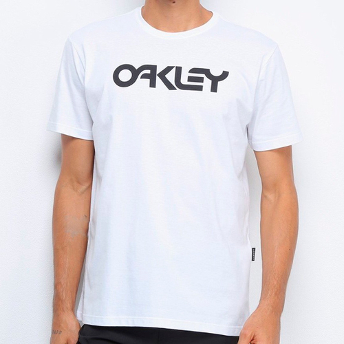 Camiseta oakley original masculina mark ii ss tee branca em Promoção na  Americanas