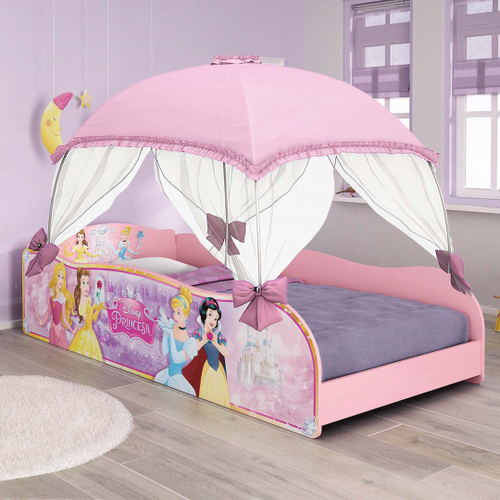 Cama Carruagem Barbie Star Rosa