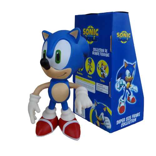 Boneco Grande Sonic Sega Coleção Presente De Aniversario