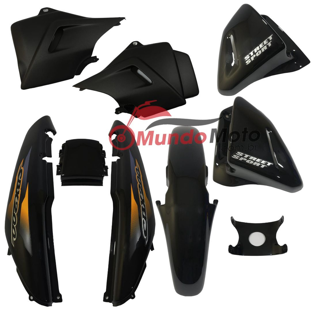 Guidão Cbx 200 Strada 99 2000 2001 2002 2003 Original Preto em Promoção na  Americanas