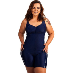 Maiô Macaquinho Plus Size Hidroginástica/ Natação Menor preço em Maiô Macaquinho Plus Size Hidroginástica/ Natação
