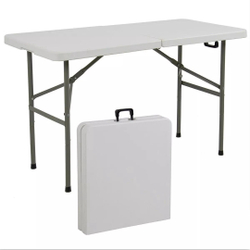 Mesa Maleta Branca Dobrável 1,22m é boa?