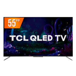 Smart TV tcl qled Ultra HD 4K 55 Android TV com Google Assistant, Design sem Bordas e Wi-Fi - QL55C715 Menor preço em Smart TV tcl qled Ultra HD 4K 55 Android TV com Google Assistant, Design sem Bordas e Wi-Fi - QL55C715