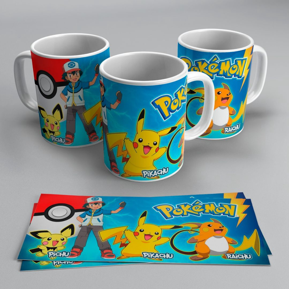 Pokemon - Caneca de cerâmica tipo água Pokémon ㅤ, MERCHANDISING