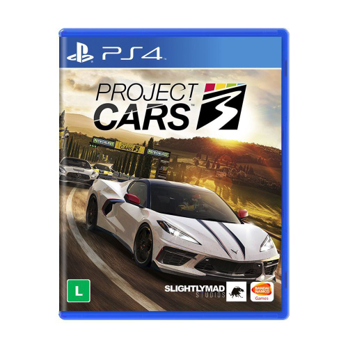 JOGO PROJECT CARS 3 - PS4