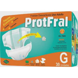 Fralda geriatrica protfral G C/30 é boa?