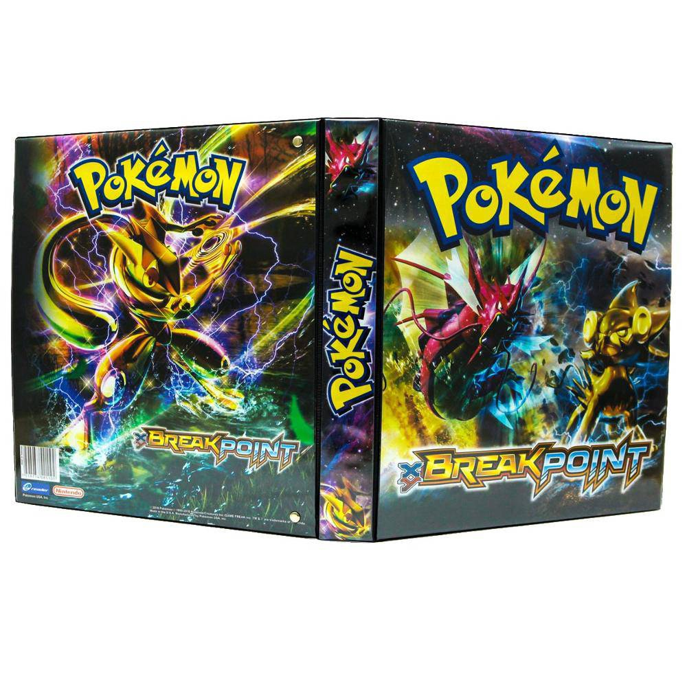 Álbum Pokémon Pasta tipo Fichário para Cards - XY BREAK POINT