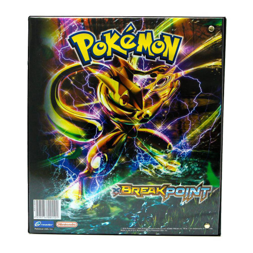 Álbum Pokémon Pasta tipo Fichário para Cards - XY BREAK POINT