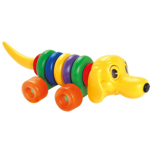 Brinquedo Educativo Pedagógico Montessori Encaixe Cachorro/Cachorrinho