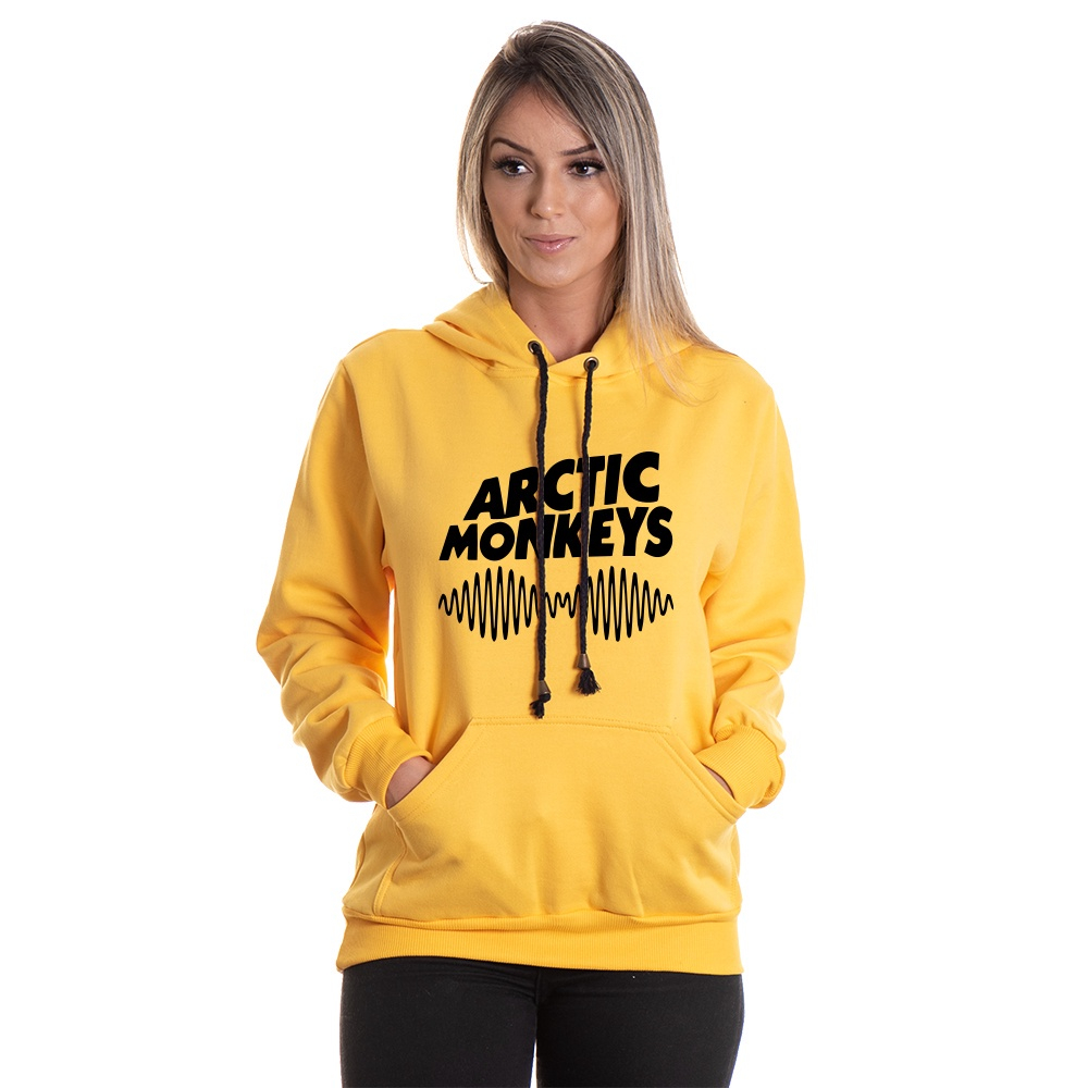 polar moletom com capuz yellow