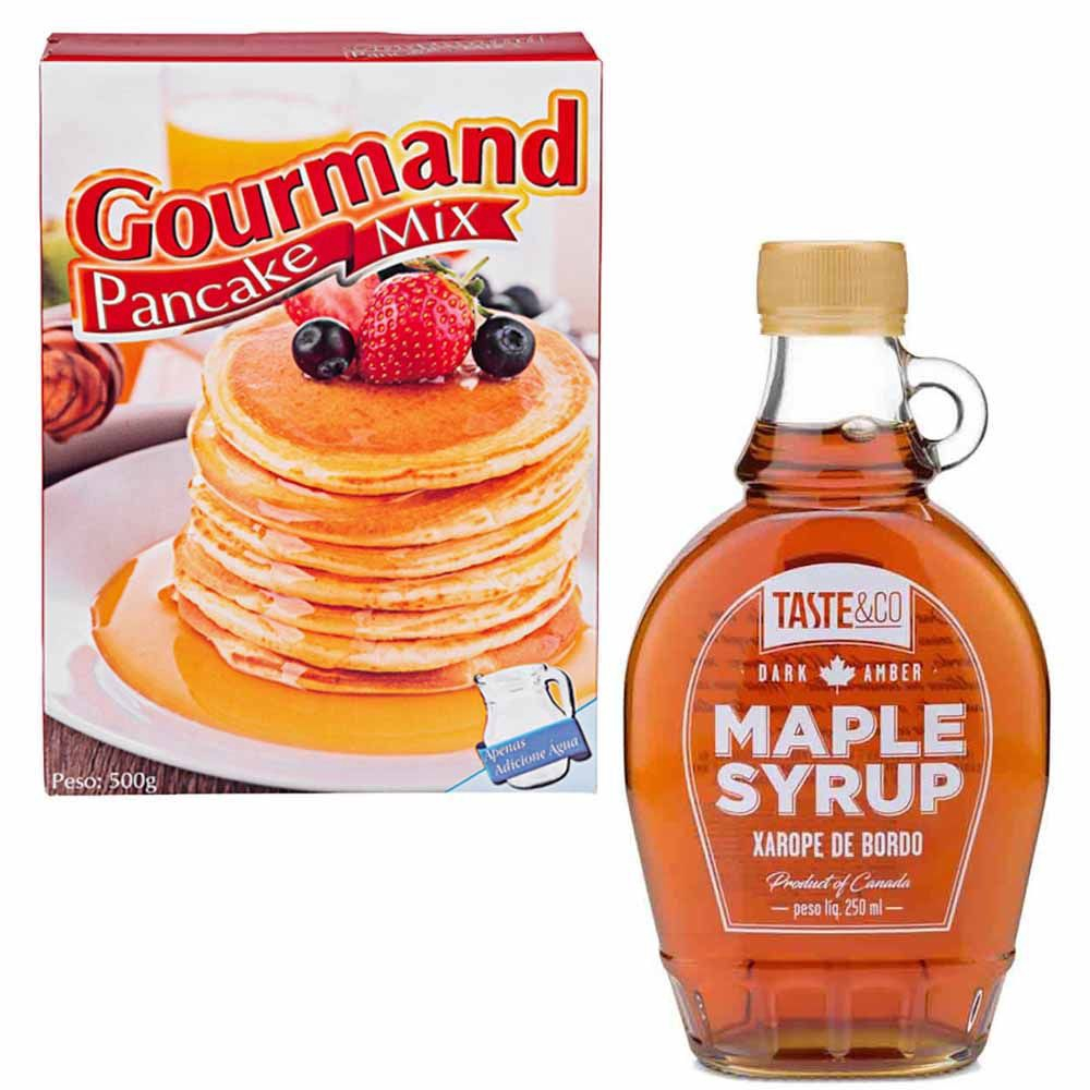 Xarope de Bordo Maple Syrup 250ml - Taste&co - Mercearia da