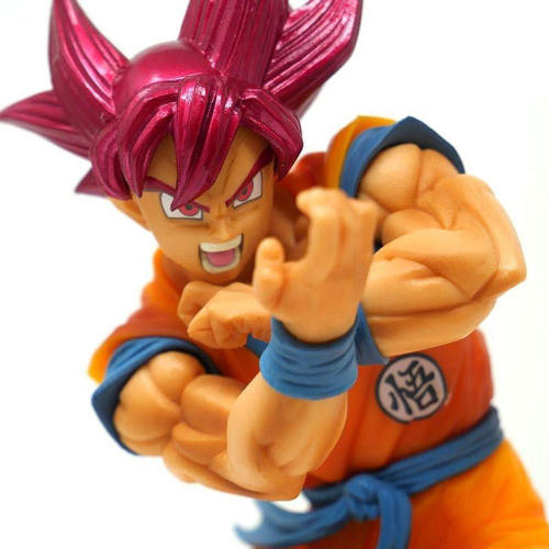 FIGURE DRAGON BALL SUPER - GOKU SUPER SAYAJIN GOD - BLOOD OF SAIYANS  SPECIAL VI REF: 29826/29827