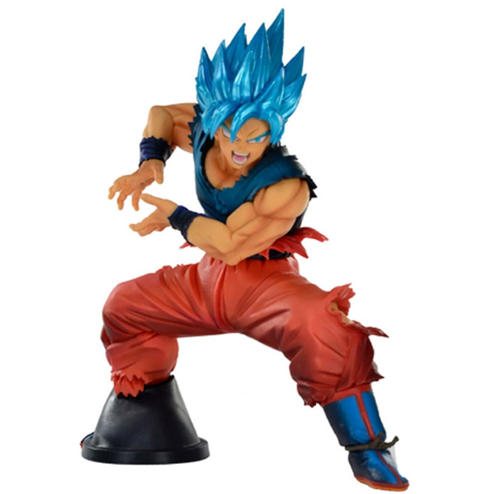 Boneco Dragon Ball Z Goku 20cm - Cabelo Azul em Promoção na Americanas