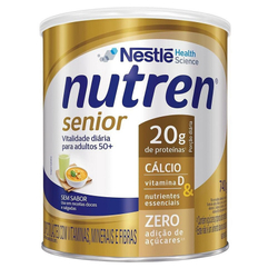 Nutren Senior Sem Sabor 740g - Nestle Menor preço em Nutren Senior Sem Sabor 740g - Nestle