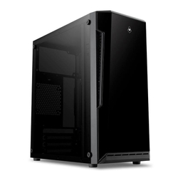 Gabinete Gamer Mancer Ares Lateral Acrilico Preto, MCR-AR01-FL Menor preço em Gabinete Gamer Mancer Ares Lateral Acrilico Preto, MCR-AR01-FL