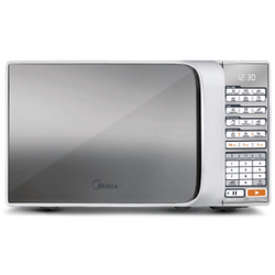 Micro-Ondas Midea 20L Branco Espelhado 700W 220V Menor preço em Micro-Ondas Midea 20L Branco Espelhado 700W 220V