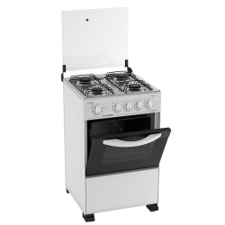 Menor preço em Fogão de Piso Esmaltec 4 Bocas Caribe Branco Bivolt