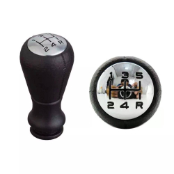Manopla Bola Cambio Peugeot 206/207/Sw Aro Cromado Menor preço em Manopla Bola Cambio Peugeot 206/207/Sw Aro Cromado
