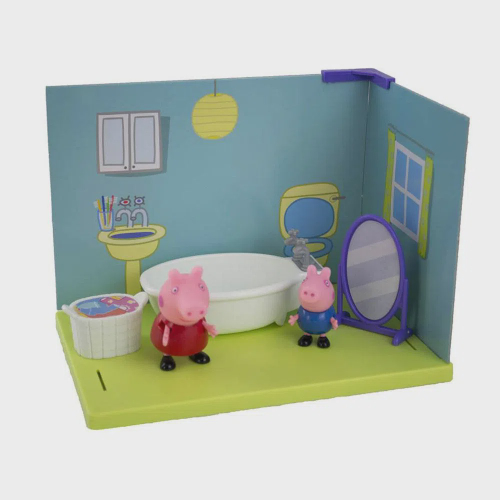 Bonecos e Casinha Infantil - Casa Maletinha da Peppa Pig - Sunny