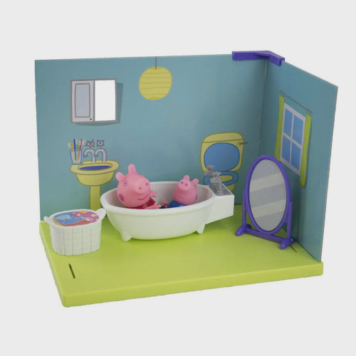 Playset com Mini Figuras - Casa da Peppa - Cozinha - Peppa Pig