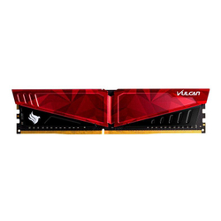 Memoria Team Group T-Force Vulcan Pichau 8GB (1x8) DDR4 2666Mhz Vermelha, TLPRD48G2666HC18H01 Menor preço em Memoria Team Group T-Force Vulcan Pichau 8GB (1x8) DDR4 2666Mhz Vermelha, TLPRD48G2666HC18H01