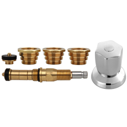 Kit Fácil Salva Registro 10 em 1 com Acabamento C-50 Blukit Dourado Menor preço em Kit Fácil Salva Registro 10 em 1 com Acabamento C-50 Blukit Dourado