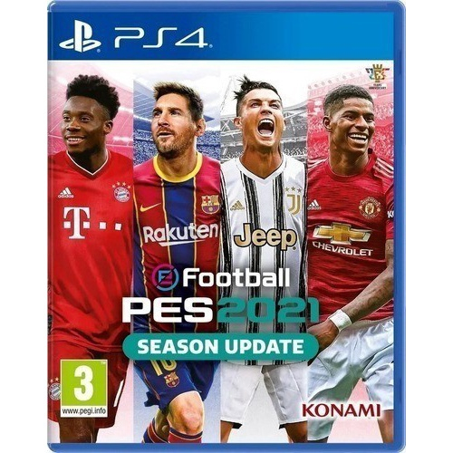 Pes 21 Pes 2021 Ps4 Mídia Física Lacrado Português + camiseta