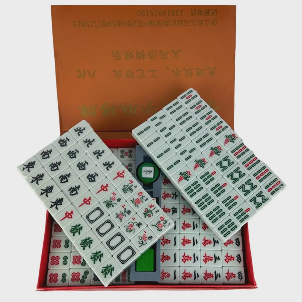 Mahjong quente conjunto 40mm de alta qualidade mahjong jogos em