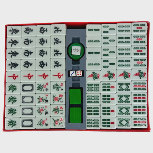 Jogo Mahjong | Jogo de Tabuleiro Mahjong Nunca Usado 91442919 | enjoei