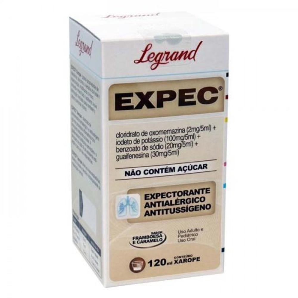 Expec Xarope Expectorante Antialérgico 120mL