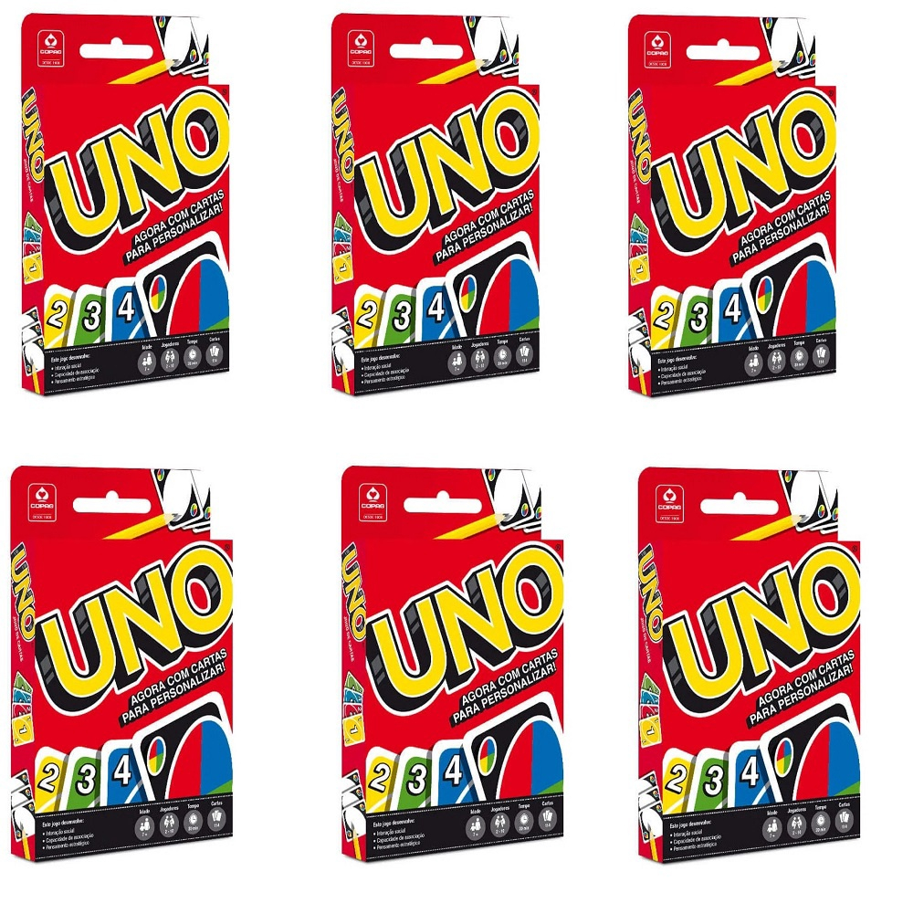 Jogo de Cartas Uno Original Copag Mattel em Promoção na Americanas