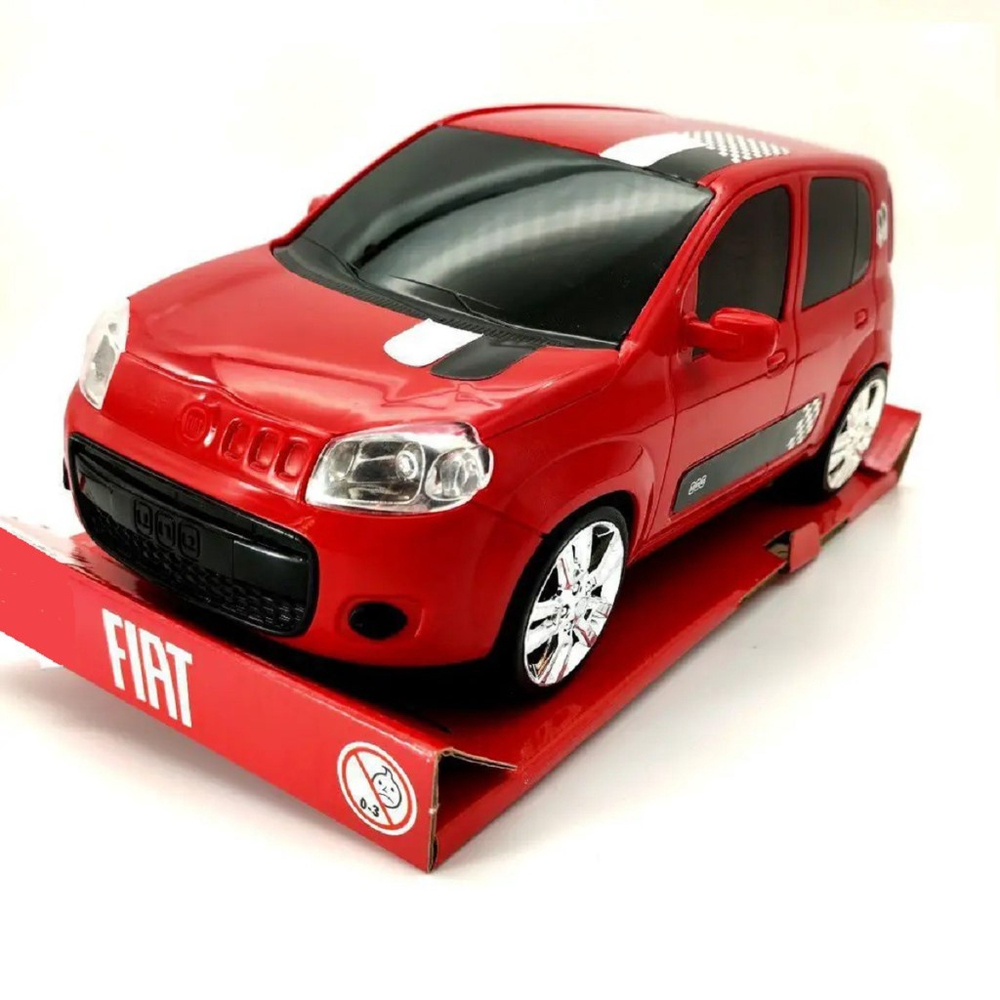 MINIATURA FIAT UNO COM SOM QUE FUNCIONA DE VERDADE! 