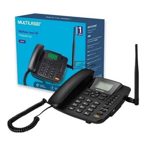 Telefone Rural Com Internet 3g 4 Band E 1 Chip RE504 - Multilaser