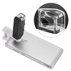 Lente de microscópio de câmera de telefone celular, lente de microscópio LED de zoom óptico de 60X-100X com clipe para telefones celulares Menor preço em Lente de microscópio de câmera de telefone celular, lente de microscópio LED de zoom óptico de 60X-100X com clipe para telefones celulares
