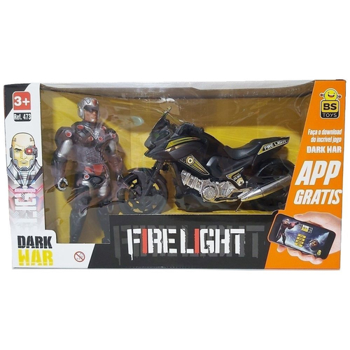 Soldado e Moto de Brinquedo Dark War Com Jogo Pra Celular - Bs Toys -  Caminhões, Motos e Ônibus de Brinquedo - Magazine Luiza