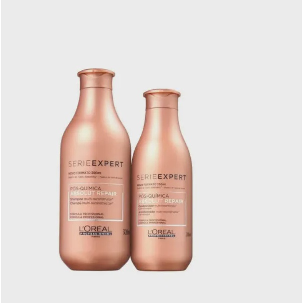 Kit Loréal Professionnel Shampoo Condicionador Absolut Repair Pós Química Em Promoção 5739