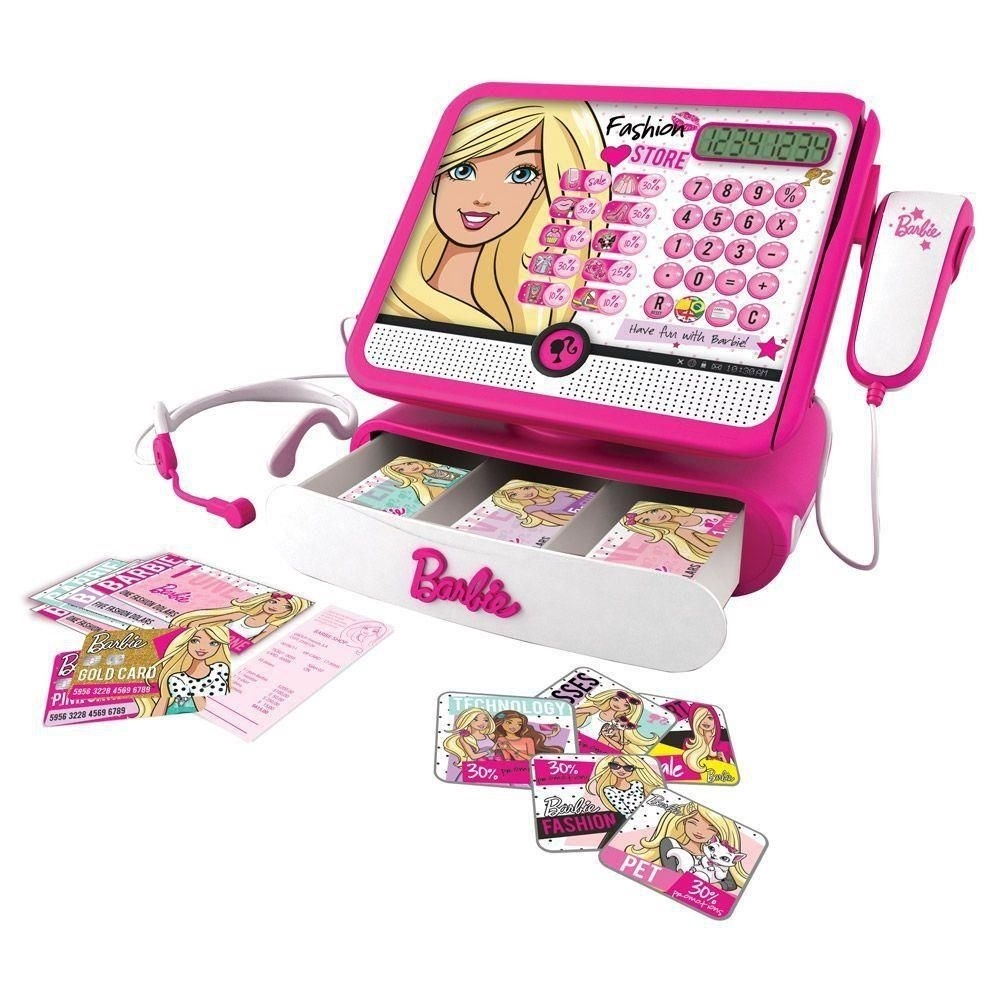 Jogo De Cozinha Barbie Meninas Rosa Grande Kit Completa Luxo