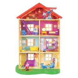 Playset Casa Gigante da Peppa 11 Peças Peppa e George Sunny 2315 Menor preço em Playset Casa Gigante da Peppa 11 Peças Peppa e George Sunny 2315