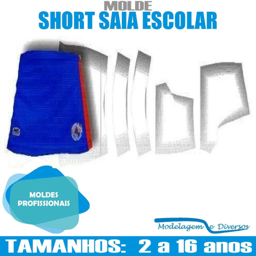 short tamanho 16